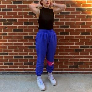 Blue and Pink PALACE Joggers